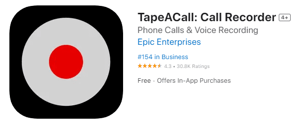 tapeAcall